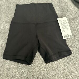 lululemon athletica Black Bike Shorts